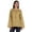 Beige, variant on Moomaya Womens Mandarin Collar Tunic Full Sleeve Summer Plain Cotton Top