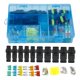 thumbnail image 1 of Kits de Conectores de Cableado a Prueba de Agua, Se Adapta a Terminales de azul Baoblaze Conector impermeable, 1 of 3