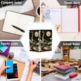 thumbnail image 6 of FORMRS 1-Subject Spiral Notebook 8" x 5" College Ruled 60 Refillable Sheet A5 Hard Cover, Black Dinosaur, 6 of 7