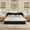 Black, variant on Harper & Bright Designs Queen Minimalist Flat Panel Bed, Berber Fleece Upholstered Platform Bed Queen Size with Wood Supporting Feet for Bedroom, Black