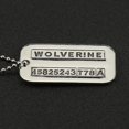 thumbnail image 4 of Collar Para Hombre De X-men X - Logan Hugh Jackman. Colgante Vintage Plateado, 4 of 5
