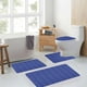thumbnail image 3 of Juego de 4 alfombrillas de baño de espuma viscoelástica, universales, suaves, cómodas, con absorción de agua, antideslizantes, gruesas, lavables a máquina y de fácil secado. Regalo para mujer., 3 of 6