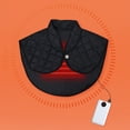 thumbnail image 6 of Hot Cotton-Padded Clothes Stay Warm Outfitting USB Warmth Heating Shoulder Bag Exothermic Shawl Neck Heating Pad Cold Proof Vest GREY, 6 of 8