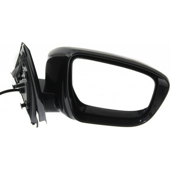 For Nissan Sentra Mirror 2013 14 15 16 17 2018 Passenger Side Manual Folding Power Heated | w/o Signal Light | Paintable NI1321262 | 963013SG1A