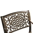 thumbnail image 2 of Oakland Living 1025-2777-10-BZ 95 in. Contemporary Modern & Ornate Outdoor Mesh Lattice Aluminum Oval Dining Set with Ten Chairs, Bronze, 2 of 3