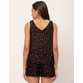 thumbnail image 3 of Moomaya Sleepwear, Sleeveless Top Shorts Sets, Tank Top With Shorts Nightwear, 3 of 9