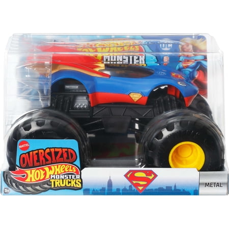Hot Wheels Monster Trucks, Oversized Monster Truck in 1:24 Scale
