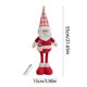 thumbnail image 3 of Ganfancp Christmas Red Santa Claus Doll Standing Doll Holiday Decorations Christmas Decoration Ornaments Rebajas Flash Deals 1* Adorno de Muñeco de Papá Noel, 3 of 6