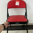 thumbnail image 7 of POWERWILL chairs Sturdy and Comfortable Folding Chairs with Stainless Steel and Leather Cushions, 7 of 7