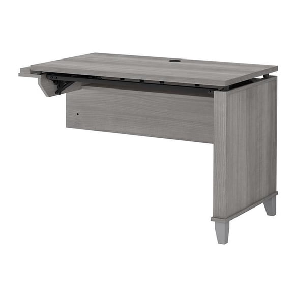 Somerset 42W Retour Assis-Debout à 3 Positions en Gris Platine - Bois d'Ingénierie