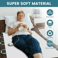 thumbnail image 6 of KEKOY 34 x 52" Absorbent Positioning Bed Pad with 8 Handles, Anti-Slip Backing, 2 Pack Waterproof Underpads for Incontinence, Washable & Reusable Transfer Pad, 6 of 8
