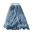 thumbnail image 2 of Rubbermaid Commercial Products Universal Large 24 OZ Blend Wet Mop, Universal Headband, Blue, for General Purpose Cleaning of Hard Floors Including Hardwood/Vinyl Tile/Smooth Concrete (FGE23800BL00), 2 of 2