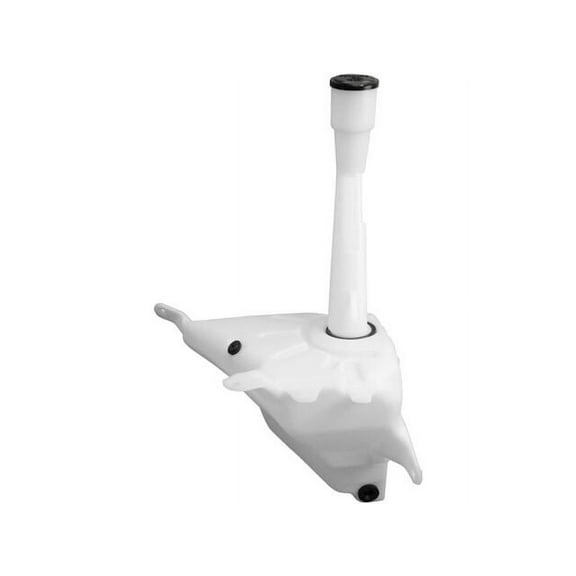 Marketplace Auto Parts Windshield Washer Fluid Reservoir Tank fits with 4WD and RWD, Plastic White