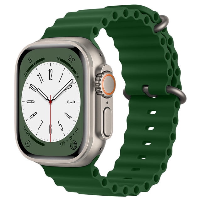 42 colores Ocean Band para Apple Watch Series 8 ultra 49mm 45mm 41mm Smartwatch Smart Watch 44mm 40m 42mm 38mm Accesorios iWatch 7 6 se 5 zhangyuxiang unisex