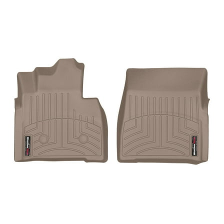 WeatherTech Custom Fit FloorLiners compatible with Mercedes G 55 AMG, G-Class - 1st Row (Driver & Passenger), Tan