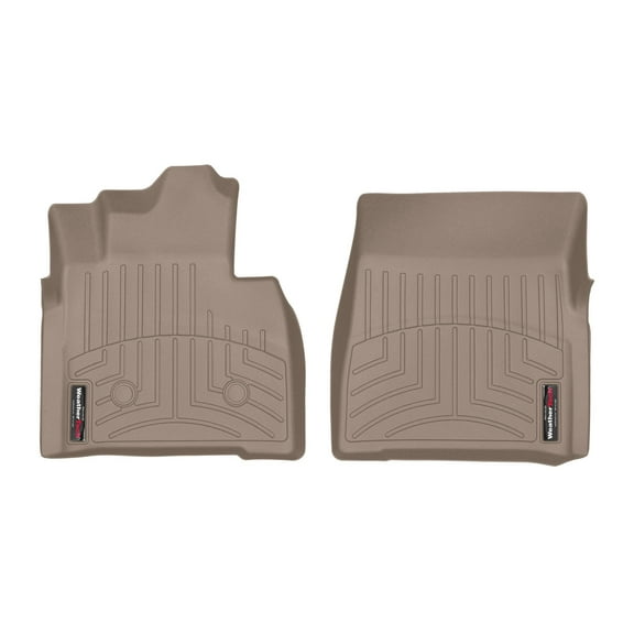 WeatherTech Custom Fit FloorLiners compatible with Mercedes G 55 AMG, G-Class - 1st Row (Driver & Passenger), Tan