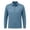 Blue, variant on GrmtClth Polo Shirts for Men Solid Tone Striped Chest Detail Long Sleeve Lapel Collar Relaxed Fit Leisure Work Tops Blue 4XL