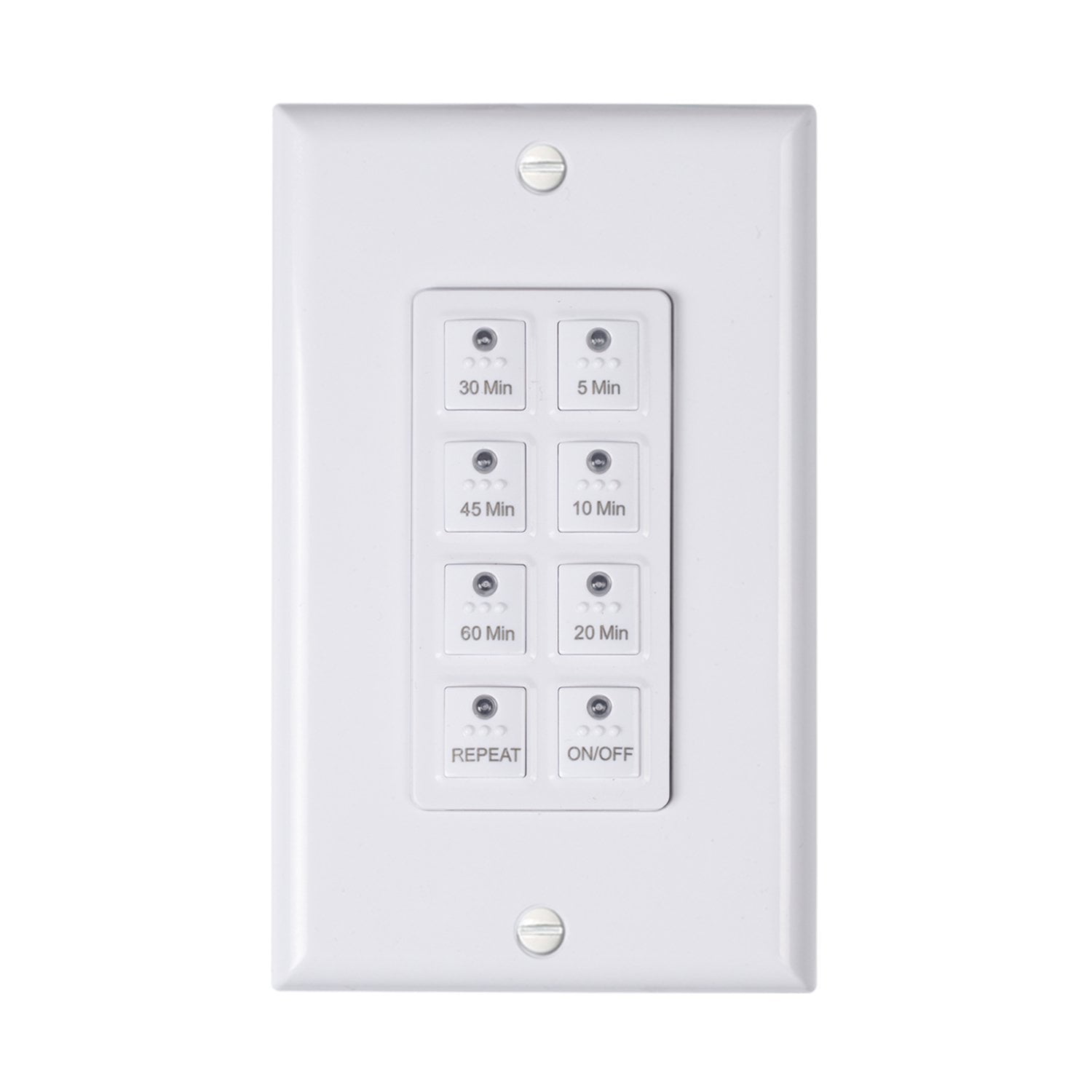 Century Countdown Digital In-wall Timer Switch 5-10-20-30-45-60mins, Neutral Required,... by Century Product