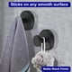thumbnail image 4 of Ganchos para tazas de ducha, ganchos para toallas extraíbles para baño, ventana, puerta de vidrio, pared, gancho para bata de baño para colgar, 4 of 6