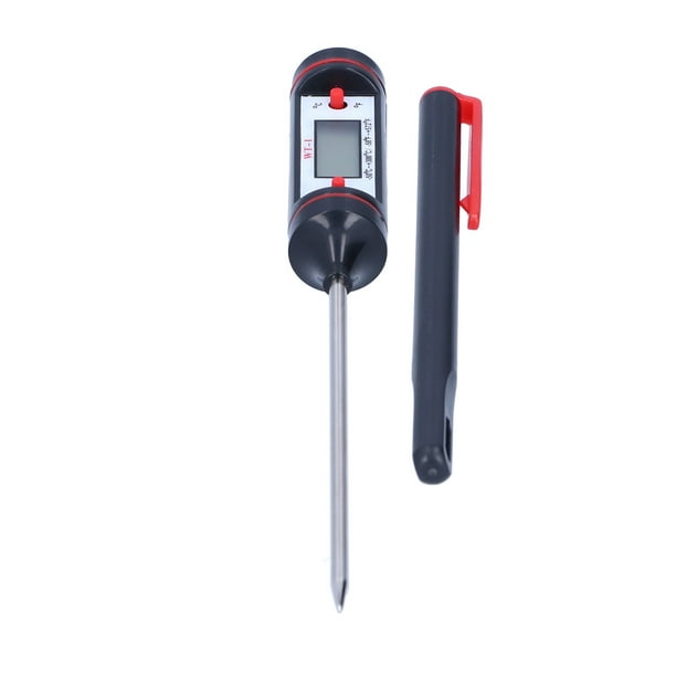 Medidor De Temperatura, Indicador De Calor, Termómetro De Carne Tipo Enchufable De Lectura Instantánea Para Barbacoa, Parrilla, Cocina