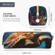 thumbnail image 3 of Disketp Colorful Flower Sea Turtle Estuche de Lápices de Cuero con Cierre, Estuche Compacto para Papelería, Bolígrafos y Accesorios Pequeños, 3 of 7