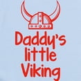 thumbnail image 2 of CafePress - Daddy's Little Viking Infant Bodysuit - Baby Light Bodysuit, Size Newborn - 24 Months, 2 of 4