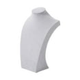 thumbnail image 3 of Sharplace Necklace Display Stand Necklace Mannequin Holder Stand Versatile Showcase Decoration Jewelry Mannequin for Selling Home Gray 30cm Height, 3 of 10