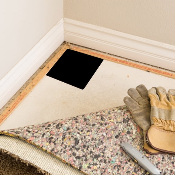 BESTYASH Non- Rug Pad Grippers with Carpet Tape for Hardwood Floors, Assorted Colors for Secure Placement
