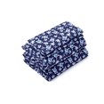 thumbnail image 1 of Juego De Sábanas Matrimoniales Estampado Bilbao De Microfibra Suave Xtellar azul, 1 of 4