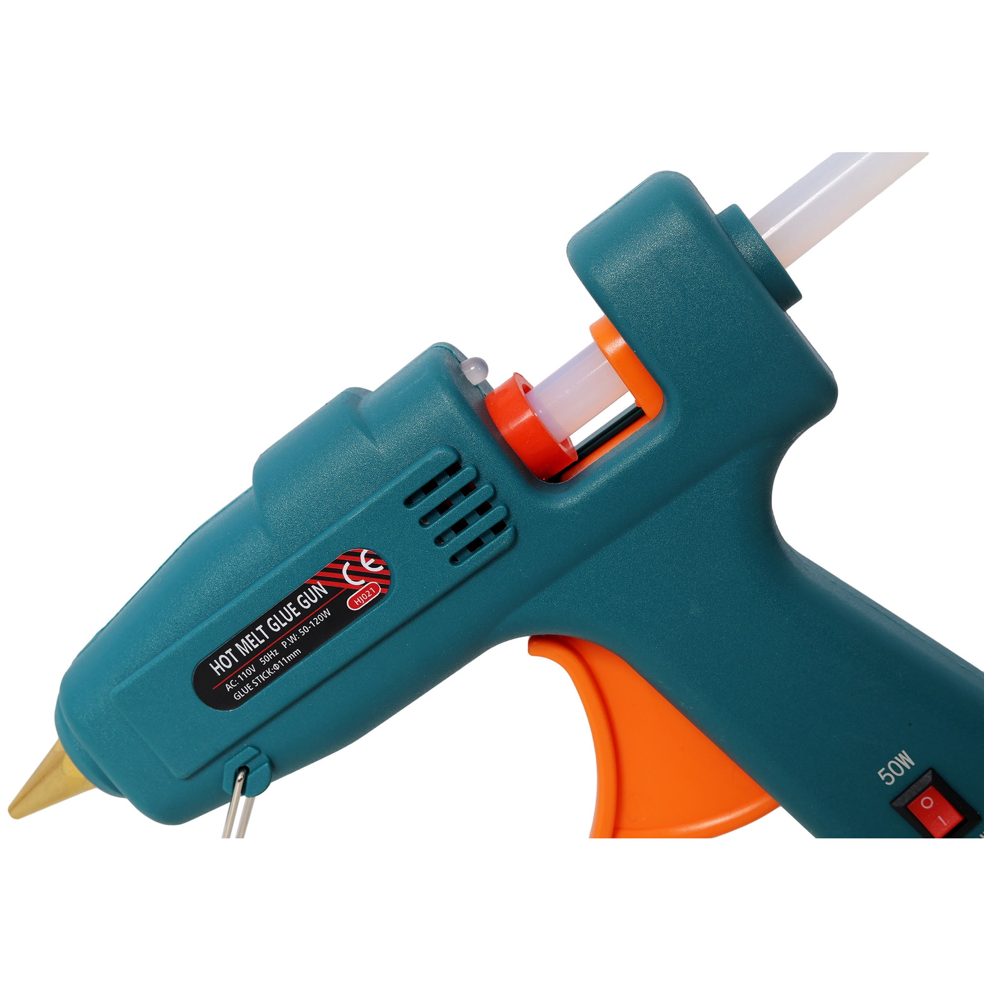 Two Temperature Hot Glue Gun, Professional Glue Gun, DIY Craft Repair Thermo Tool with 30Pcs Highly Viscous Glue Sticks, with Black Storage Bag