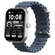 3Plus MEGA Smartwatch with 2.02 AMOLED Screen/Answer & Make Calls/Sleep Monitoring/Heart Rate/100+ Workout Modes/Quick Reply/iPhone and Android