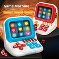 thumbnail image 2 of Mini Finger Dance Machine Toy 3 Game Modes Stress Relief Educational Logical Thinking Training Button Game Console Toddlers Boys Girls Gift, 2 of 7