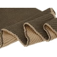 thumbnail image 4 of PinesC Women's Triangle Knitted Scarf Solid Color Winter Warm Shawl Two Tone, 4 of 5