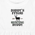 thumbnail image 4 of Inktastic Daddy Future Hunting Buddy Girls Baby Dress, 4 of 5