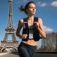 thumbnail image 4 of TELOLY Hydration Vest Reflective Hydration Phone Holder Chest Pack Lightweight Running Fanny Bag with 500ml Water Bottle Storage Pocket for Men and Women, 4 of 6