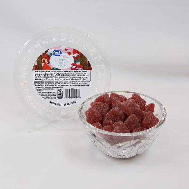 Valentine Cinnamon Jelly - Snack gummies for grocery retail