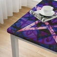thumbnail image 4 of HAOXIT n Pagan Party Square Table Cloth Cover Decorations Fabric Square Tablecloth for Home Dining Room Kitchen Decor 52*52, 4 of 7