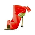 thumbnail image 3 of Women's Shoes Candy Colored Pointed Sandals Fashion High Heels Lace Up Shoes, 3 of 4