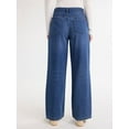 thumbnail image 2 of Free Assembly Women’s Midrise Wide Leg Jeans, 32" Inseam, Sizes 0-16, 2 of 5