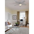thumbnail image 3 of Monte Carlo Discus White Five Bladed 52" Ceiling Fan, 3 of 7