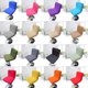 thumbnail image 5 of 2x funda de asiento de taburete de respaldo bajo con banda elástica para bodas, cocina, comedor, bar, club, recepciones, decoración, beige Baoblaze Funda de la silla del comedor, 5 of 8