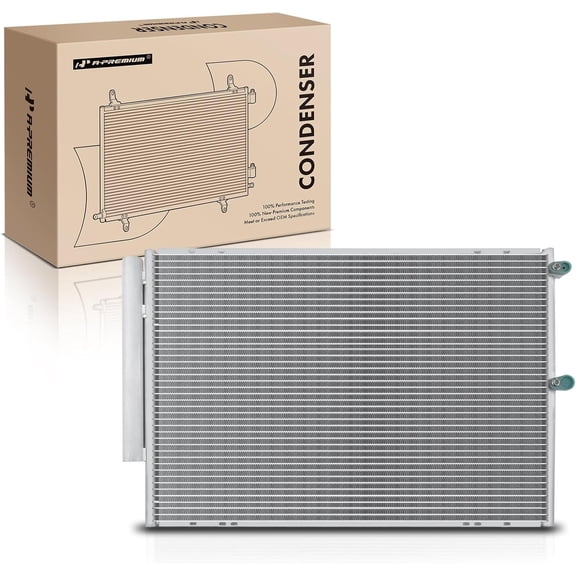 A-Premium Air Conditioning A/C Condenser Compatible with Lexus RX330 2004-2006 3.3L, Replace# 8846048040, 8846048041