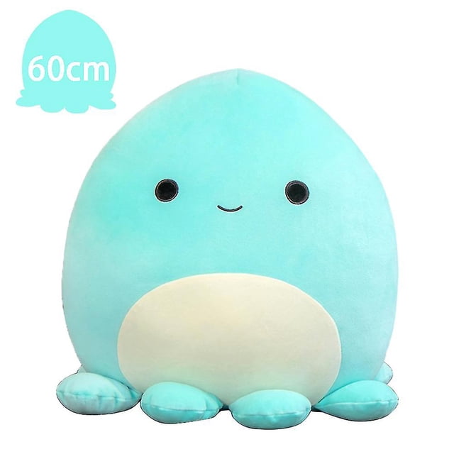 Squishmallows 23 Pulgadas 60 Cm Pulpo Gigante oso de fresa Juguete de Peluche Súper Suave