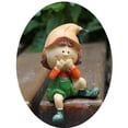 thumbnail image 2 of Figuras de resina para decoración del hogar,no digas,no escuches,no mires,muñeca,3 uds., 2 of 5