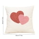 thumbnail image 3 of Cojín de Terciopelo con Diseño de Círculos y Corazón Tridimensional Bordado, Ideal para El Día de San Valentín, para Sala de Estar o Sofá., 3 of 6