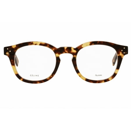 New Celine 41417/F Womens/Ladies Designer Full-Rim Havana Simple & Elegant Spectacular Frame Demo Lenses 47-21-145 Eyeglasses/Eyeglass