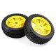 thumbnail image 4 of Neumáticos RC a escala 1/8 de 116 mm, ruedas y neumáticos RC hexagonales de 17 mm para el equipo ARRMA Redcat, verde, 4 of 5
