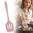thumbnail image 2 of Silicone Frying Spatula For Non Stick Pan Heat Resistant Slotted Turner For Steak Eggs Omelette, 2 of 9