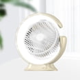 thumbnail image 1 of Ventilador de escritorio Lámpara de mesa 3 Engranajes Iluminación Ventilador eléctrico Ventilador enfriador de aire para oficina en casa Wdftyju Libre de BPA, 1 of 3