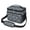 Boston Terrier and, variant on Corgi and Box Black Pattern Insulated Lunch Box for Women Men, Medium Leakproof Cooler Bag with Adjustable Strap, 10"x6.7"x8"